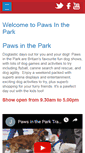 Mobile Screenshot of pawsinthepark.net